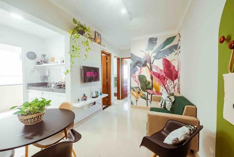 Top Airbnb: Apartment with Air-Conditioning next to UFU, Shopping and City Hall! in Uberlândia