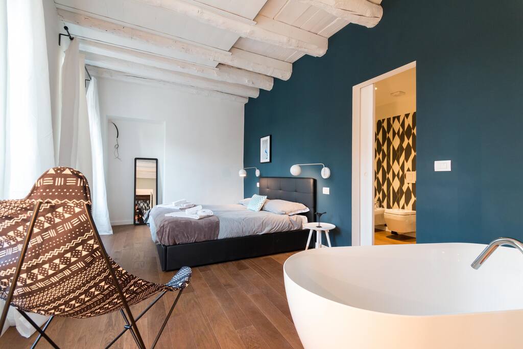 The bedroom