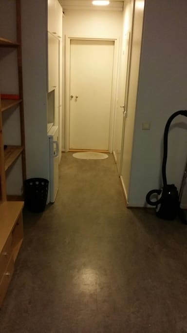 Private refrigerator and microwave oven