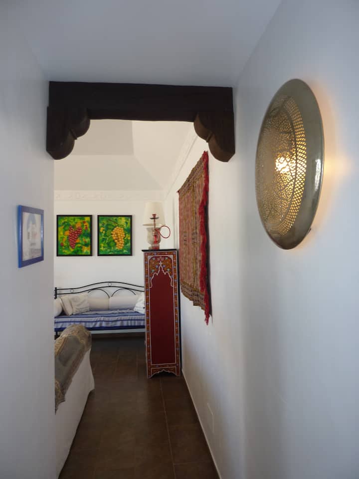 Ambienti i dhomës së ndenjjes Casa Saskia