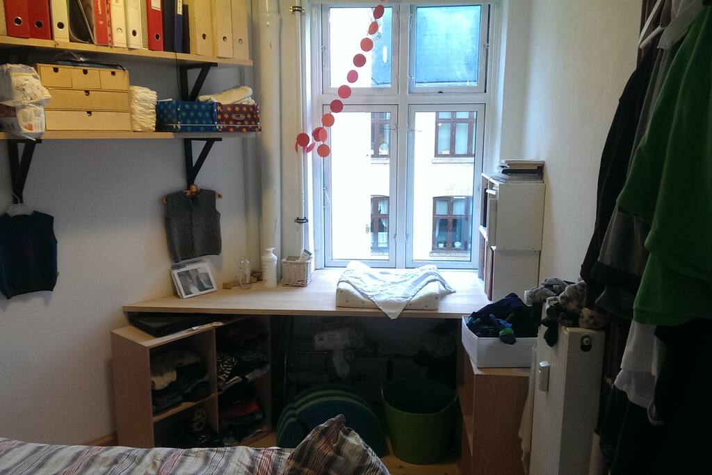 Bedroom and desk