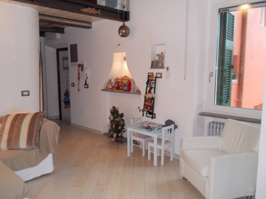 ingresso e lato living