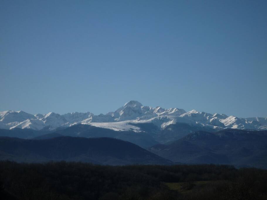 Vue depuis le gite