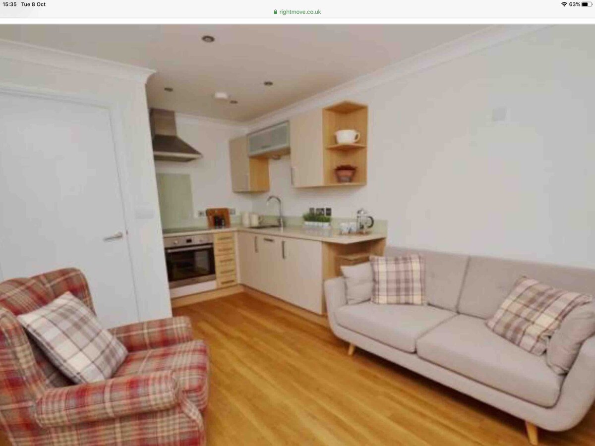 Successful Airbnb property: Sandcastles apartment centre of town - sea views in Swanage
