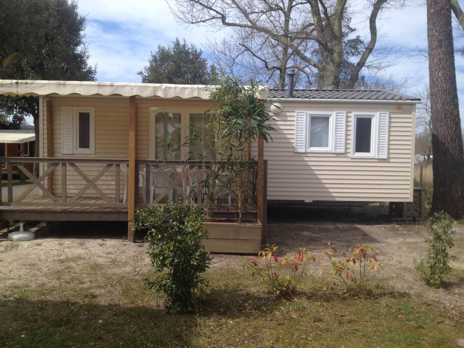 bon emplacement au sein du camping