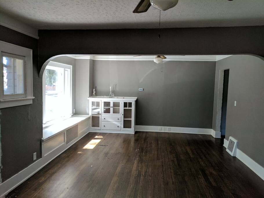 Large living room/dining room