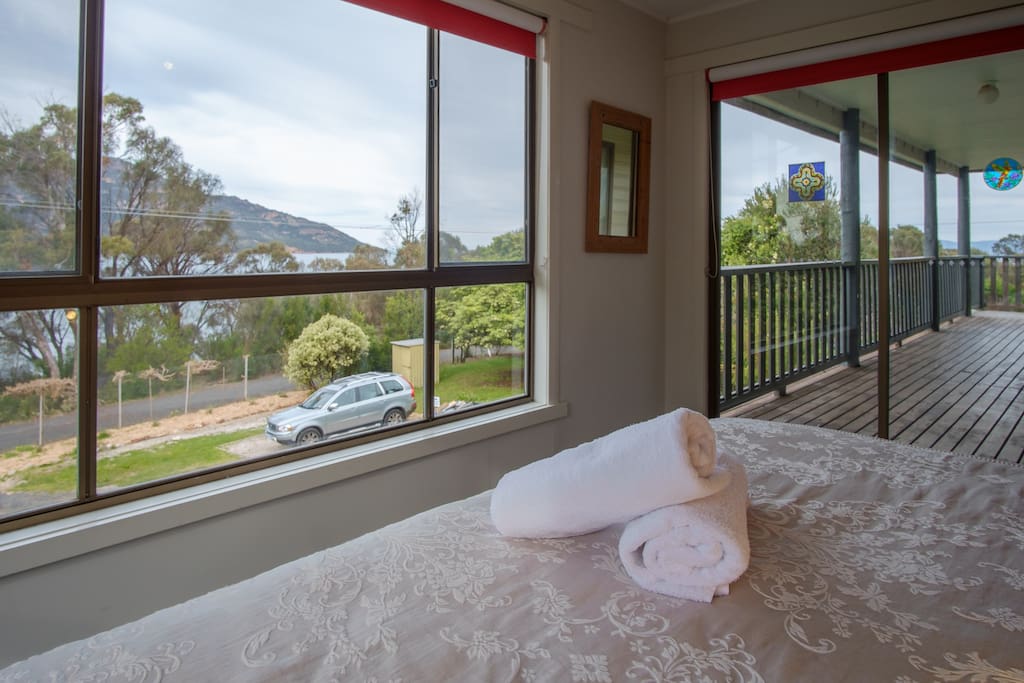 Stunning views from the spacious bedrooms.