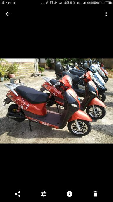 汽油機車出租1天300元