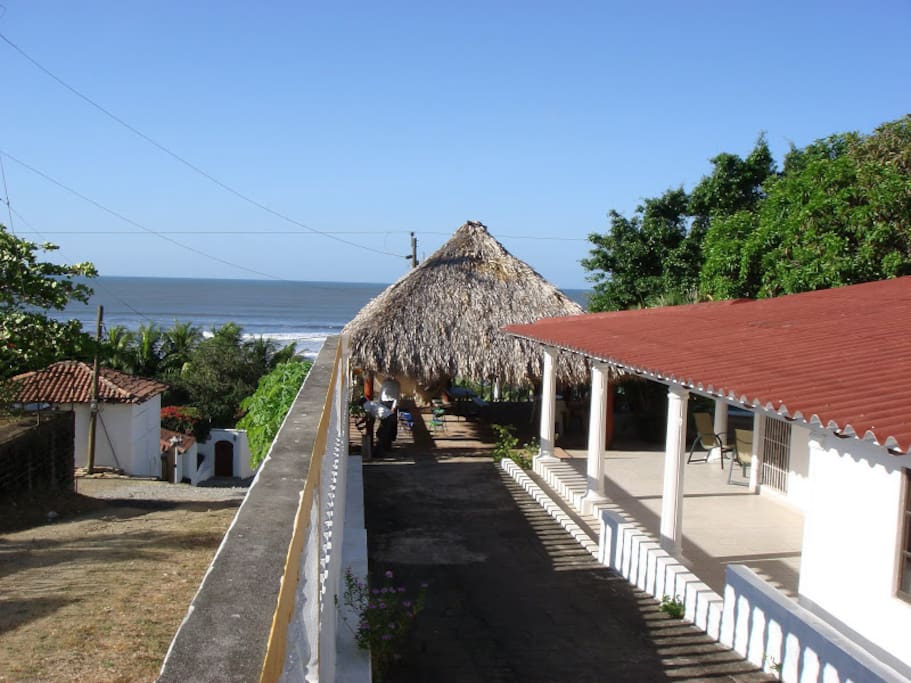 Secure parking in side the compound