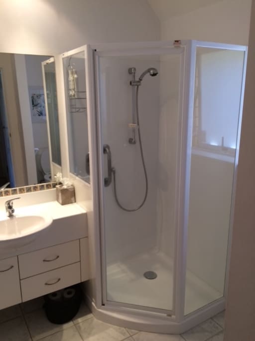 Private bathroom.