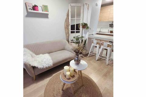 Dept boho style chic 200m metro La Cisterna+ est.