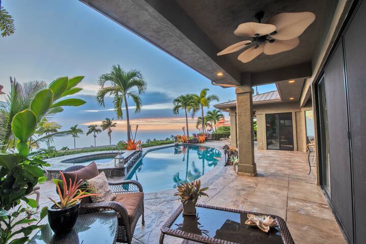 Luxury Private Home | 180° Ocean View | AC | Spa gallery image 4