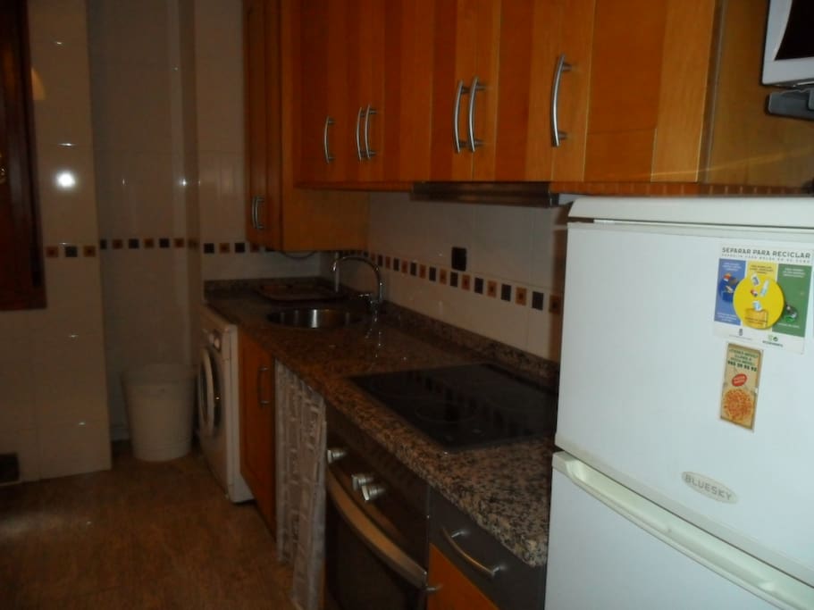 cocina no integrada