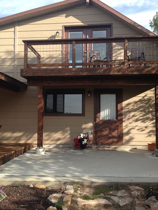 Front door to apartment