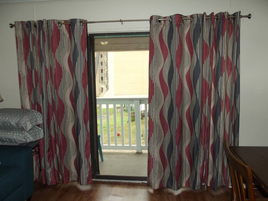 Balcony door
