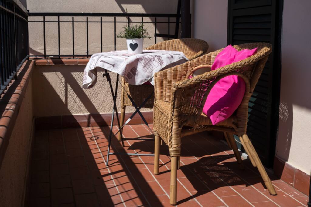 Balcone della camera da letto al primo piano