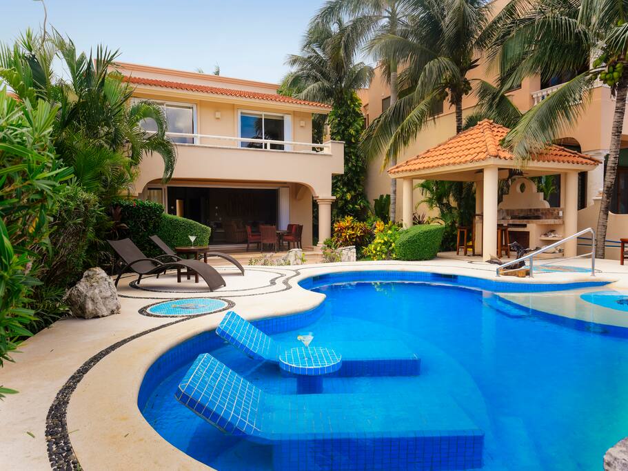 Riviera Maya Haciendas, Villa Marinera - Villa Waterfront, Swimming Pool And Terrace