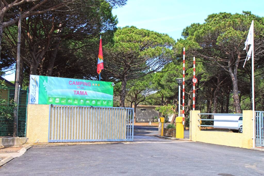 Eingang Campingplatz