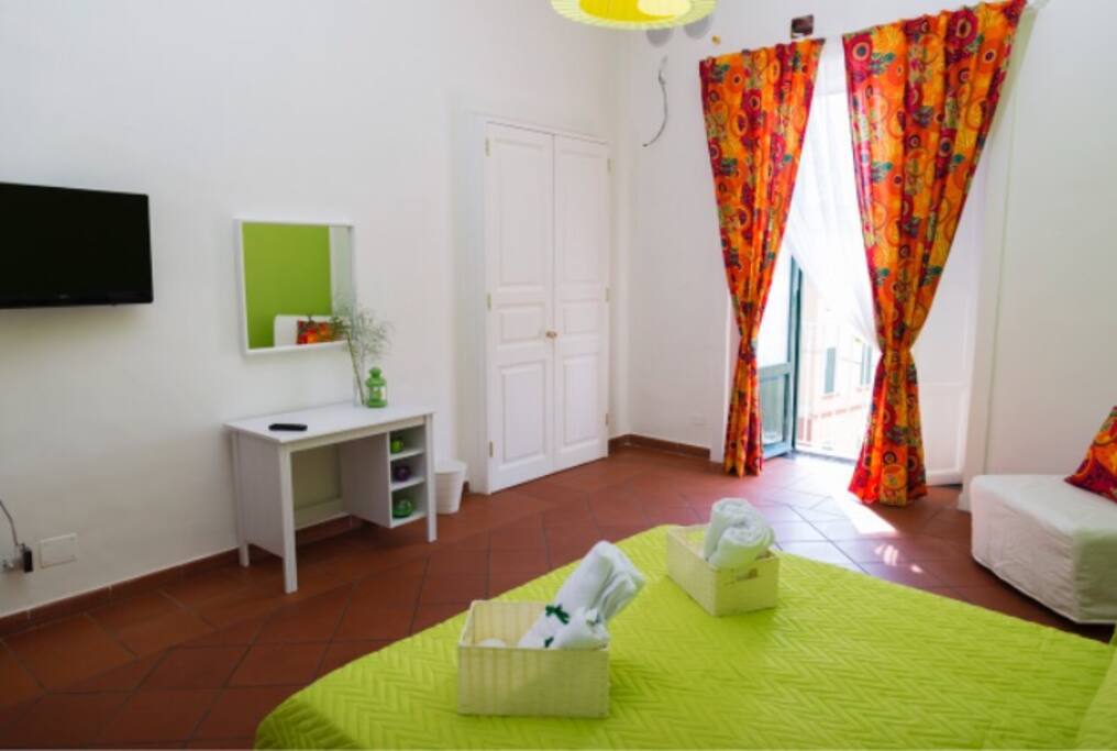 Camera da letto tropical suite