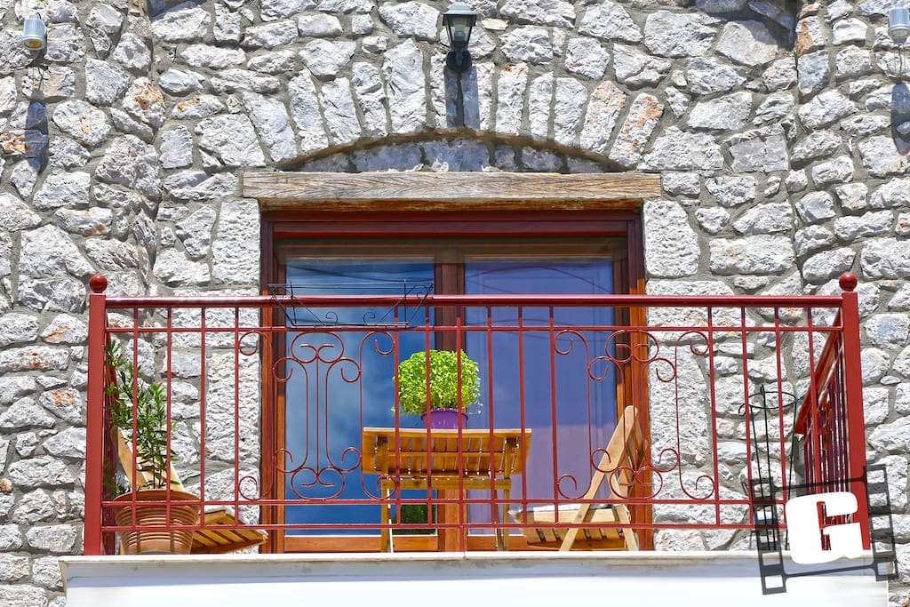 Balcony at the bedroom