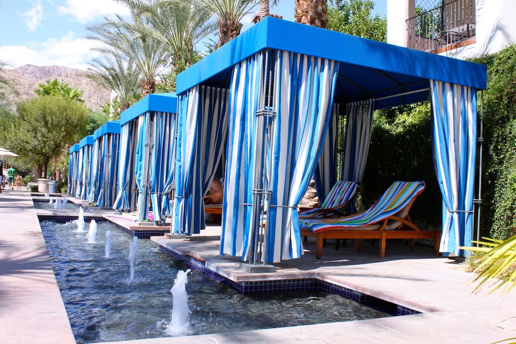 Cabanas By Pool