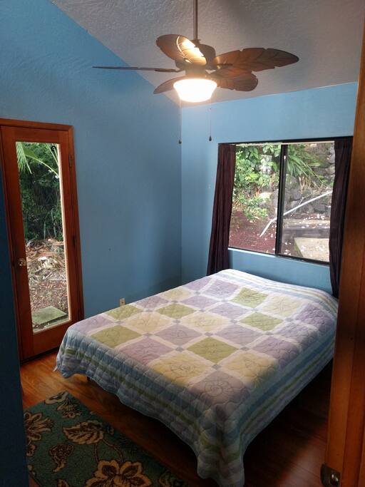 Guest bedroom 2 with queen bed.