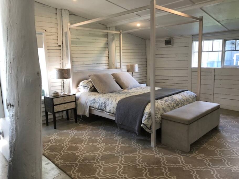 What says Romance, better than a four poster bed?