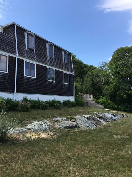 1,800 sq ft attached to a 5,000 sq ft house. Fully private, plenty of parking.
