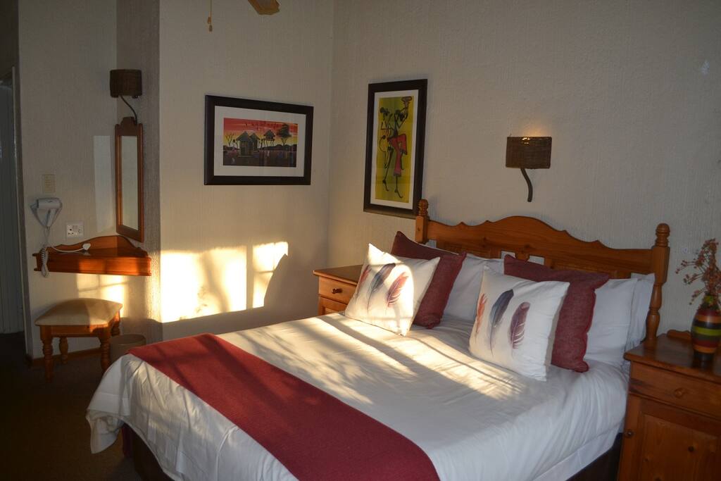 Bedroom 1 with double bed