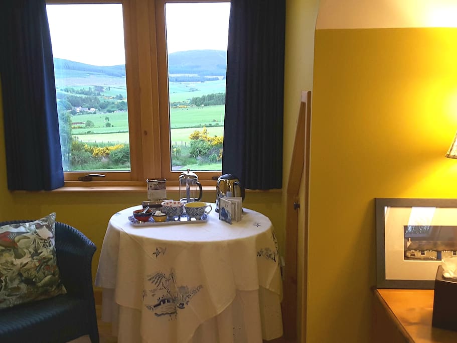 Morning Coffee in your Suite