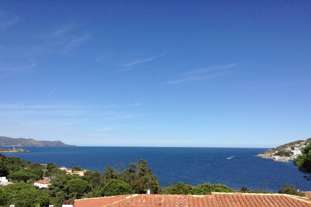 Sea view from the house