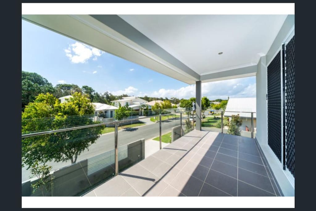 Balcony off master bedroom