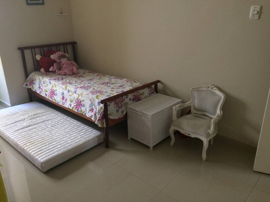 Quarto com 1 bicama