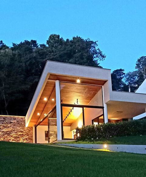 Glass House with Pool | Chalet Retreat