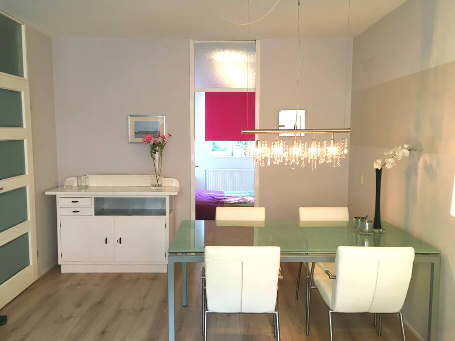 Modern dining area