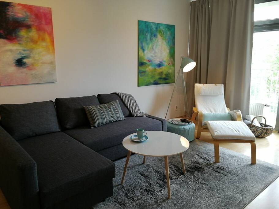 Comfort and cozy lounge area