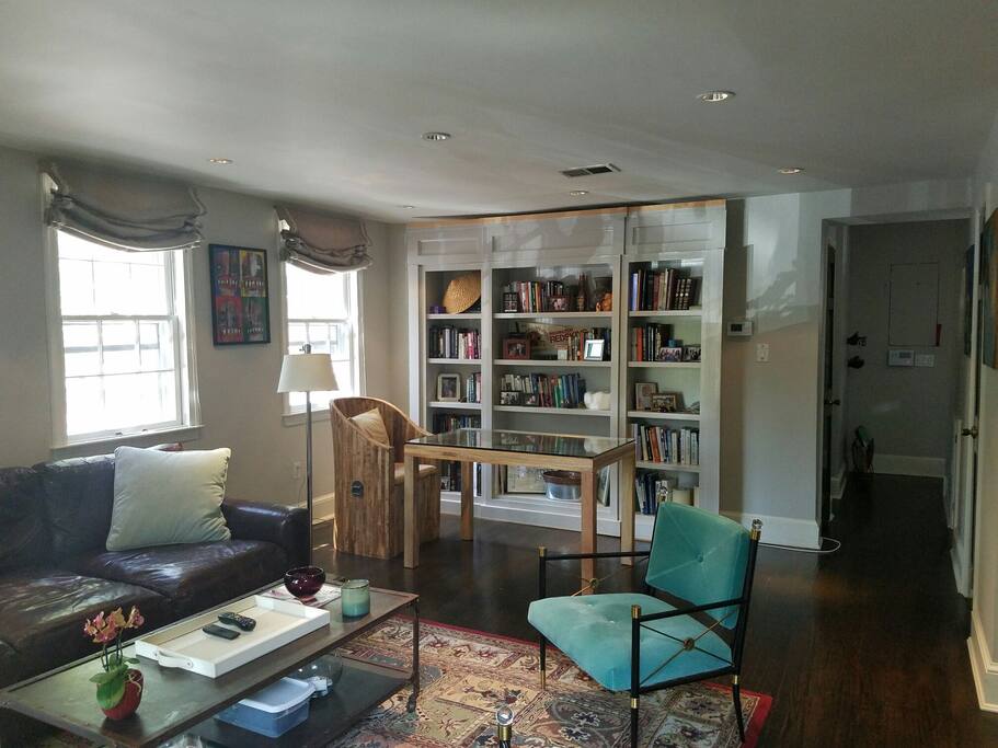 Downstairs TV Room - North Side View