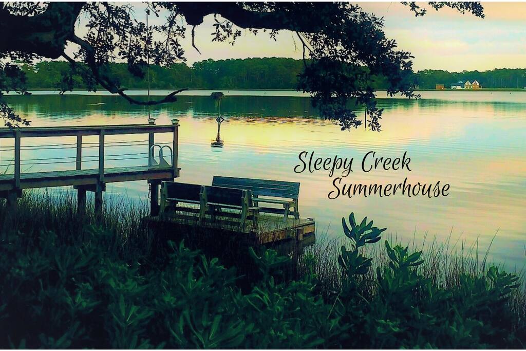 Sleepy Creek at Dusk.