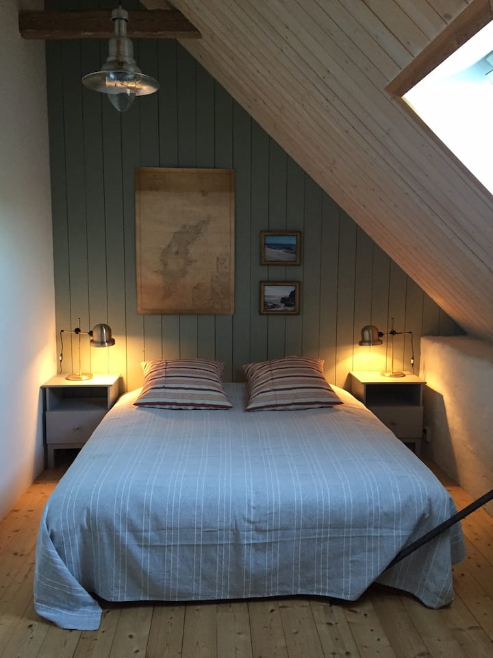 Bedroom 3 upstairs, double bed/2 single beds