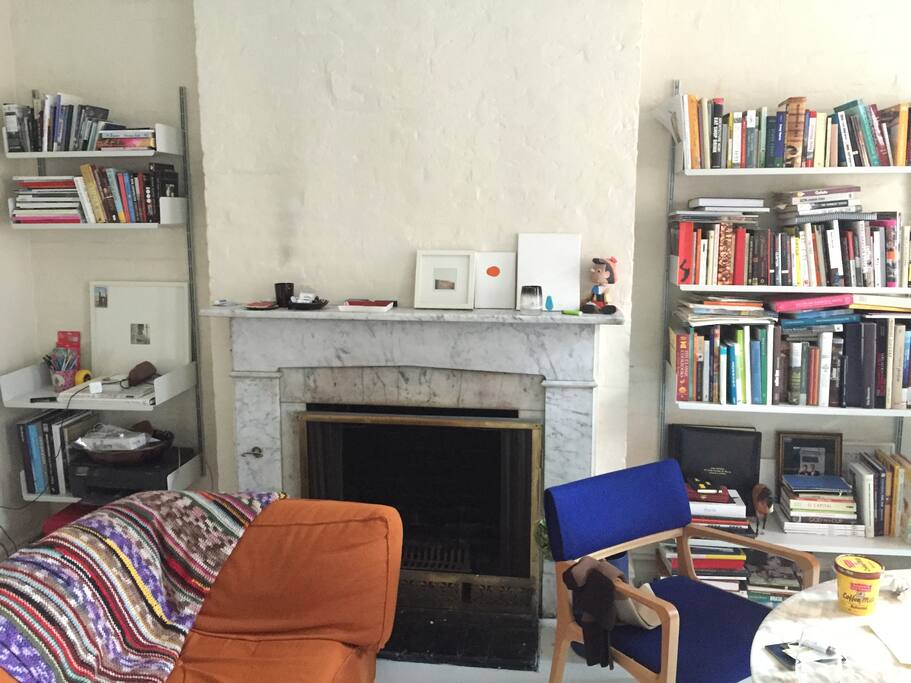 Working fireplace