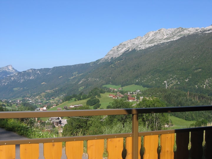 Appt Ensoleillé Terrasse Vue Magnifique - Le Grand-Bornand