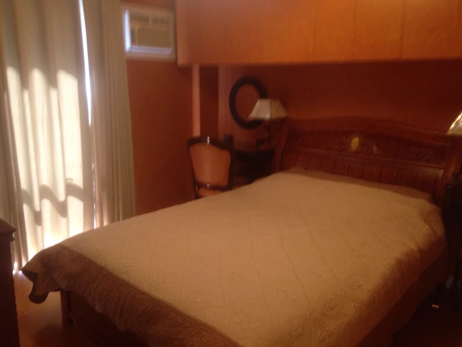Master's/ Guest Room 1 with 2 Study Tables, Top Cabinet