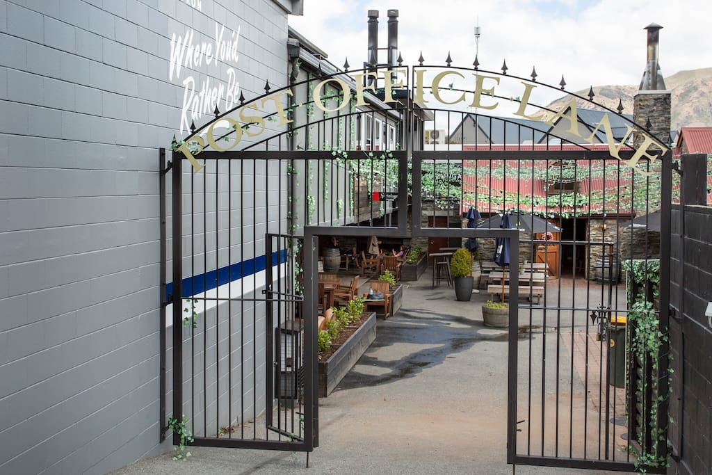 Post Office Lane entrance
