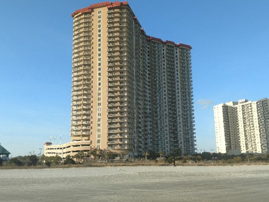 Ocean Side of Building