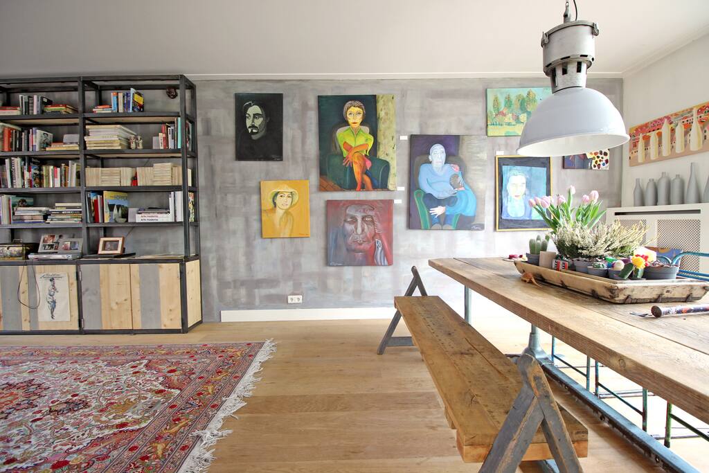 Paintings on the wall