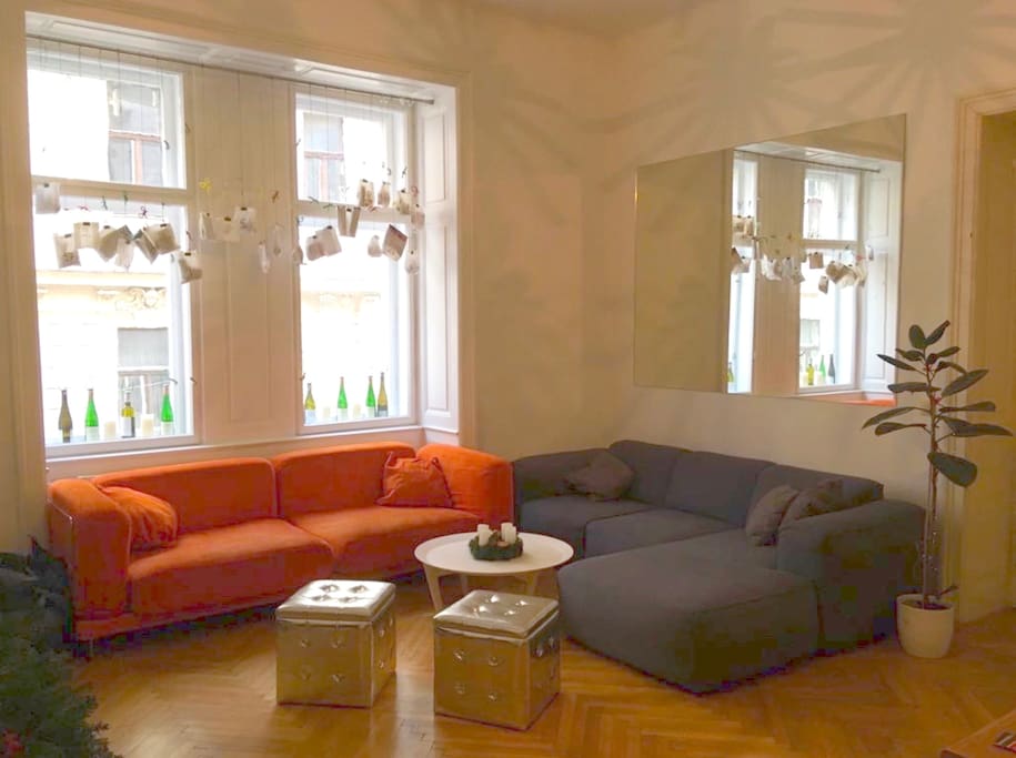 Sofa corner in living room