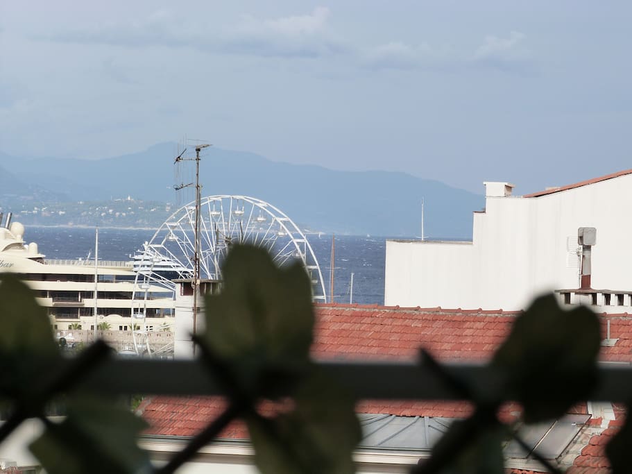 VUE DEPUIS LA TERRASSE