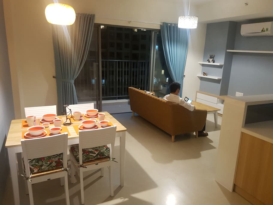 The living room