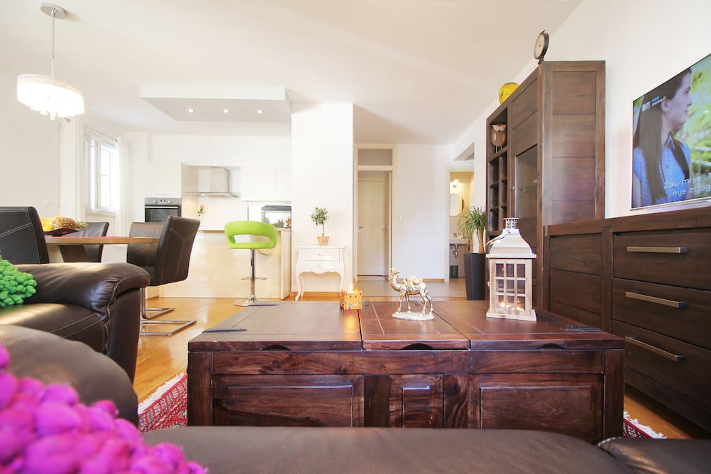 bright living room apartment Marieta Split