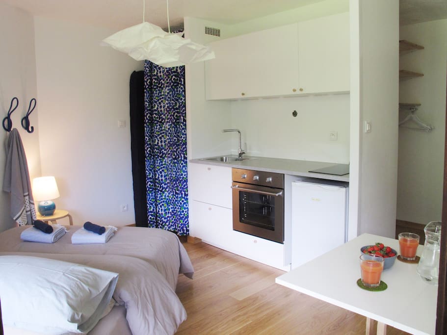 Equipped kitchen